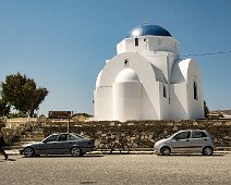 Antiparos 2016 Kirche am Hafen von Antiparos