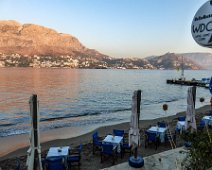 Kalymnos 2019 Sonnenuntergang, On the Rocks Café, Telendos
