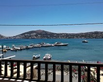Leros 2019 Aussicht vom Balkon