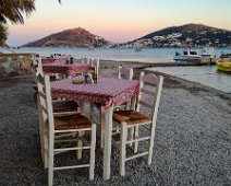 Leros 2019 Warten auf Abendessen To Steki