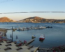 Leros 2019 Panoramablick vom Balkon in unserem Hotel
