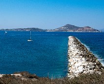 Naxos 2016 Wellenbrecher am Hafen