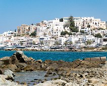 Naxos 2016 Blick auf Chora mit Kastro