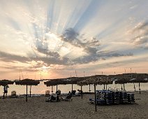 Paros 2016 Parikia - Am Strand vor unserem Hotel