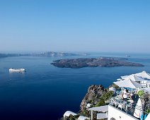 Santotorin 2016 Blick auf die Caldera von Imerovigli