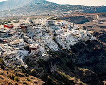 Santotorin 2016 Blick auf Firá vom Hotel