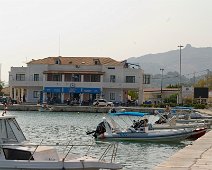 Zakynthos 2013 Büro der Küstenwache am Hafem