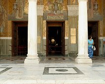 Zakynthos 2013 Eingang Kathedrale Agios Dionysios