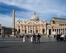 Rom 2008 Blick auf den Petersdom