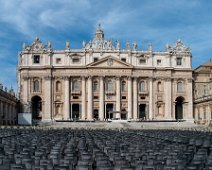 Rom 2008 Blick auf den Petersdom
